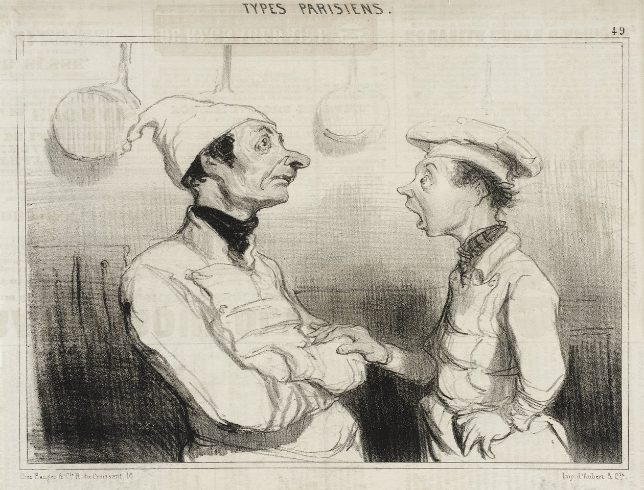 Sabeis bem qual era a esponja de que faláveis... de Honoré Daumier