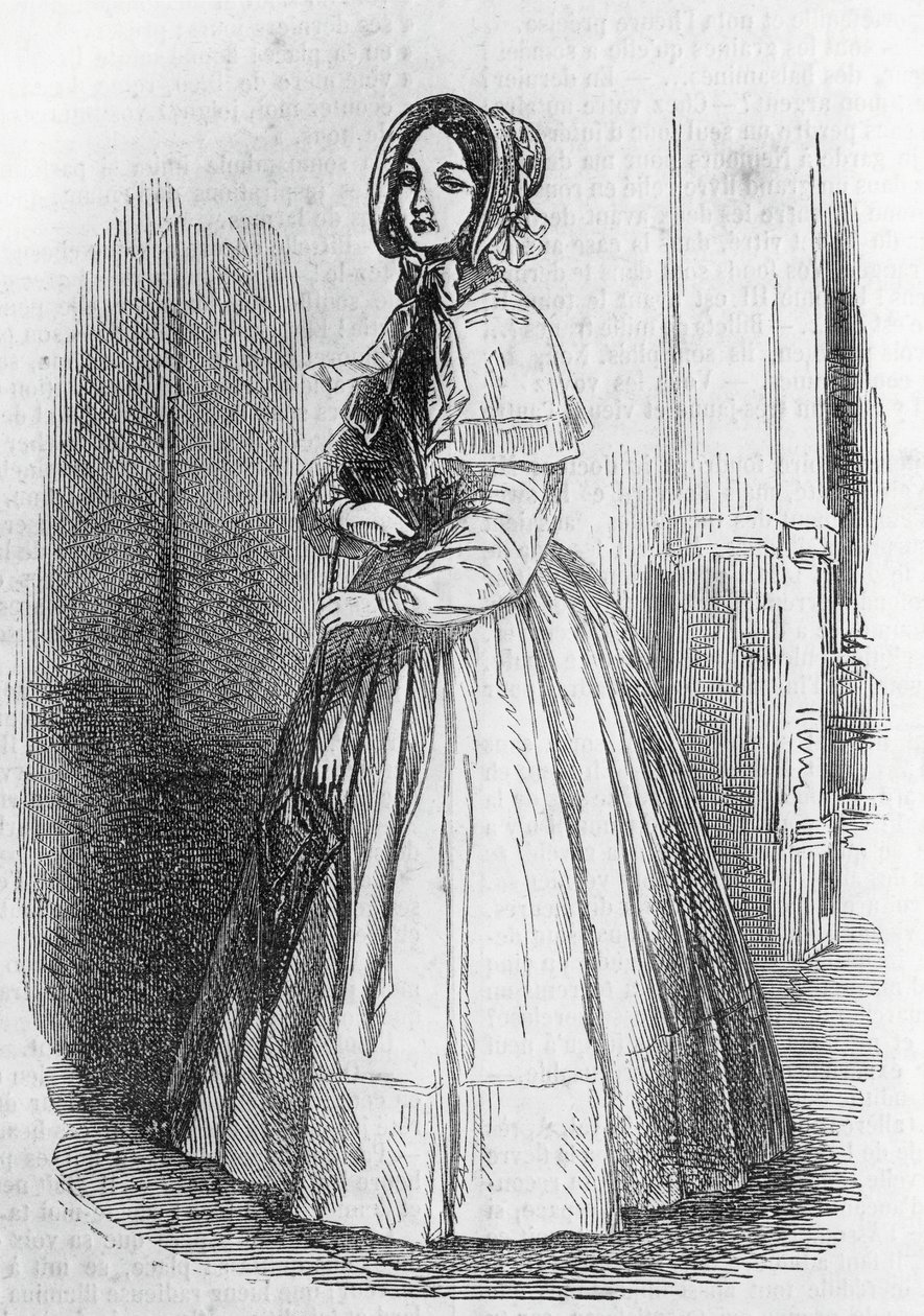 Julie Mercadet, ilustração de Good Businessman (Le Faiseur) de Honore de Balzac (1799-1850), edição francesa de Honore de Balzac