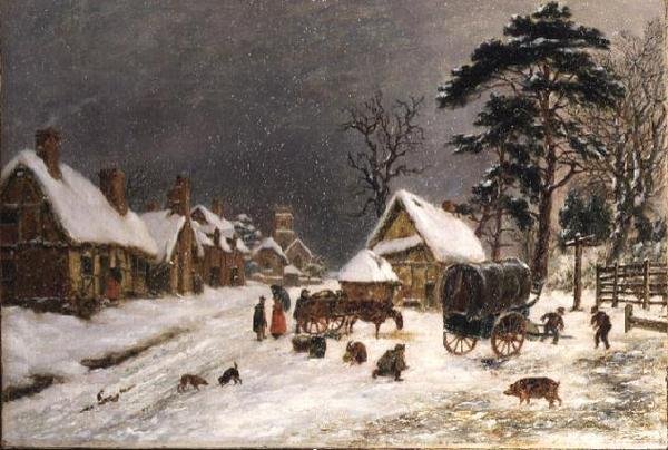 Cena de neve de Hopkins Horsley Hobday Horsley