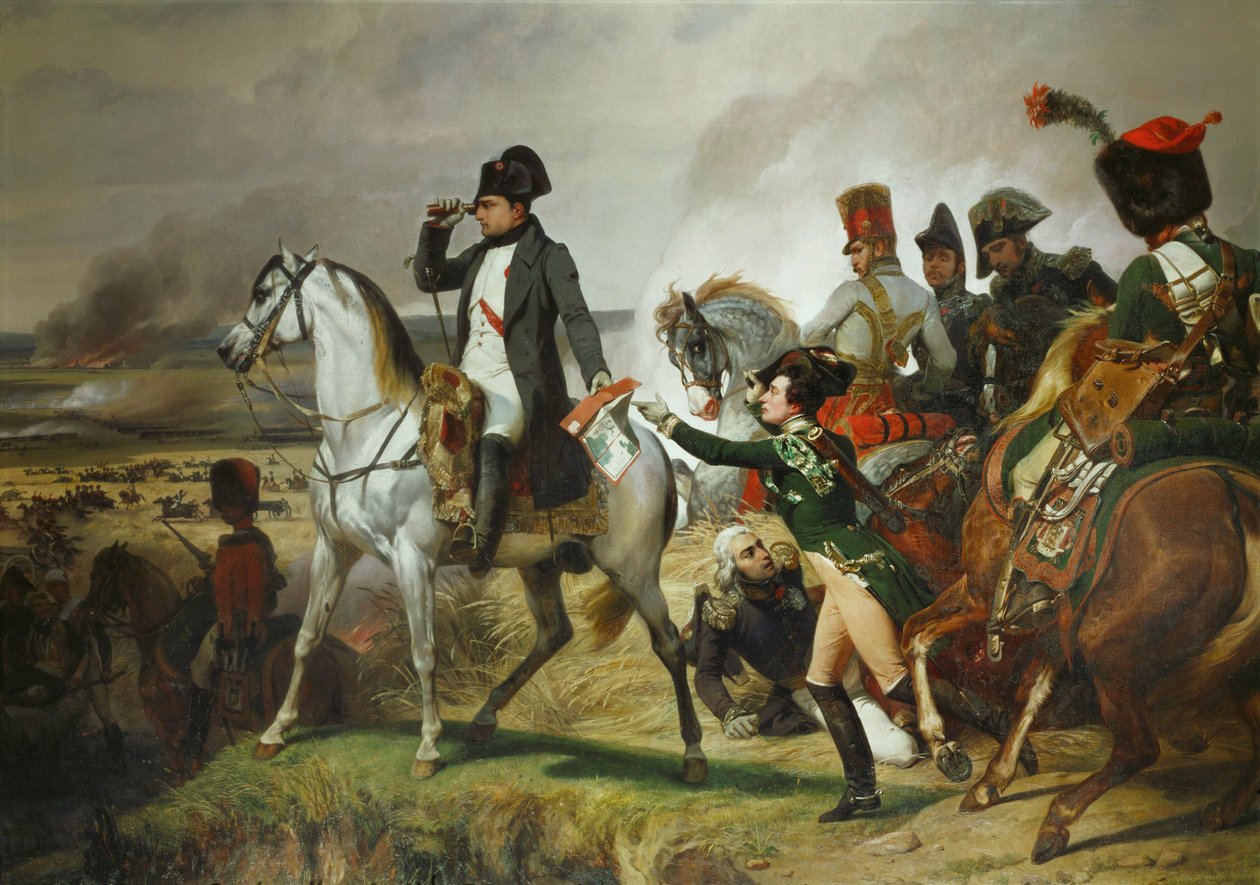 A batalha de Wagram ... de Horace (after) Vernet