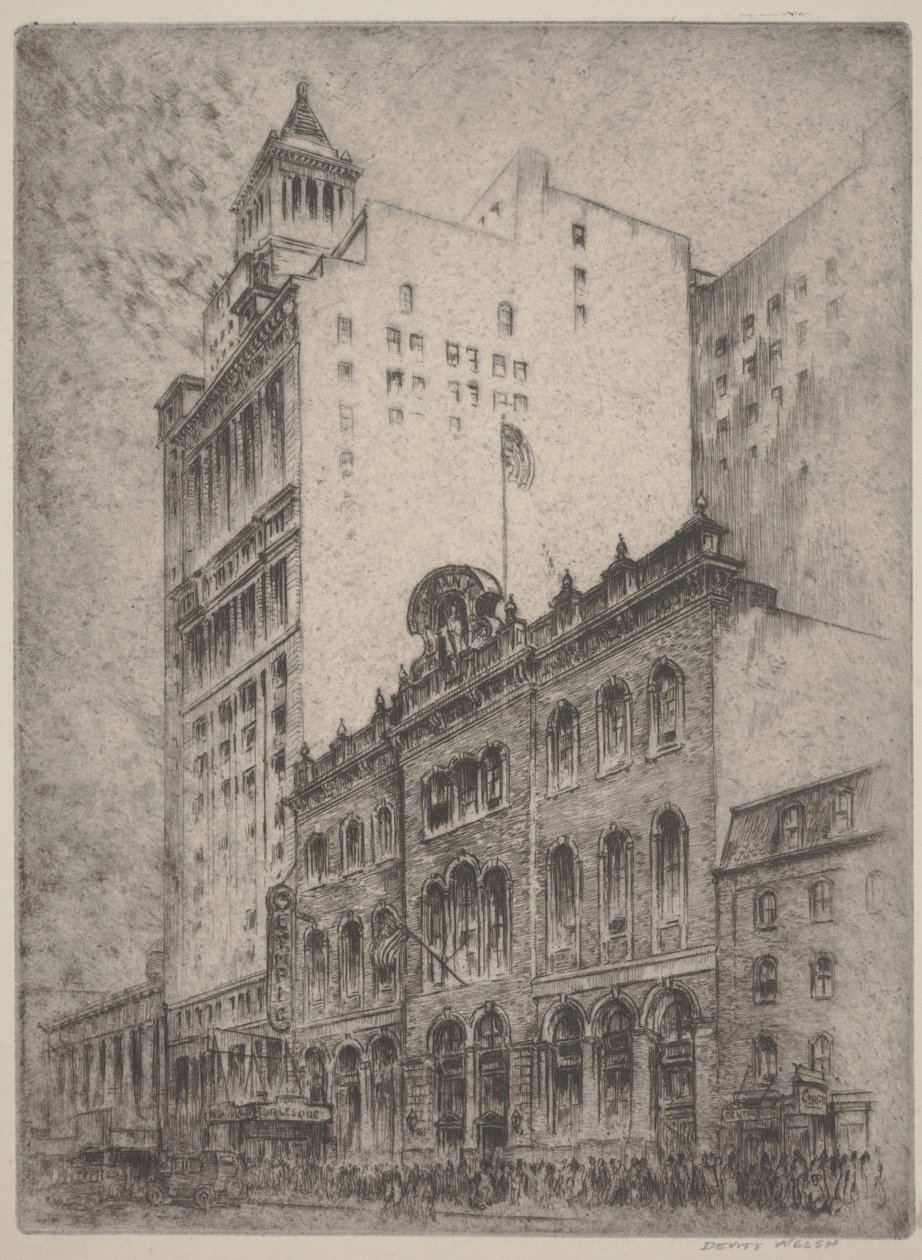 Tammany Hall (gravura) de Horace Devitt Welsh