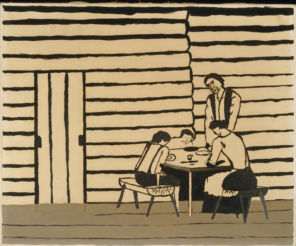 Ceia de Família de Horace Pippin