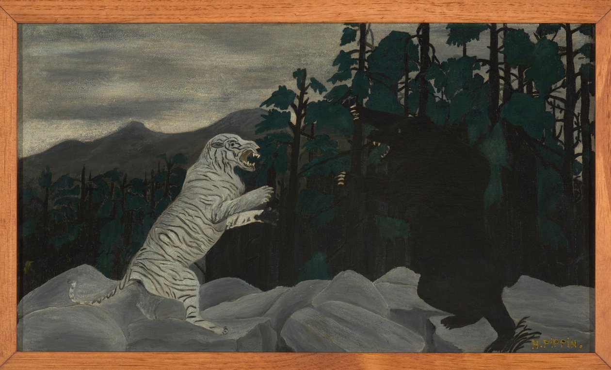 O Tigre Azul de Horace Pippin