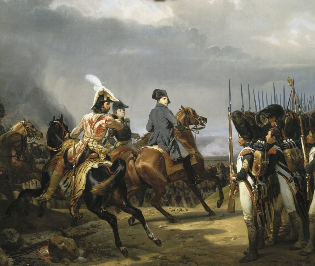 Batalha de Jena. 14 de outubro de 1806 de Horace Vernet