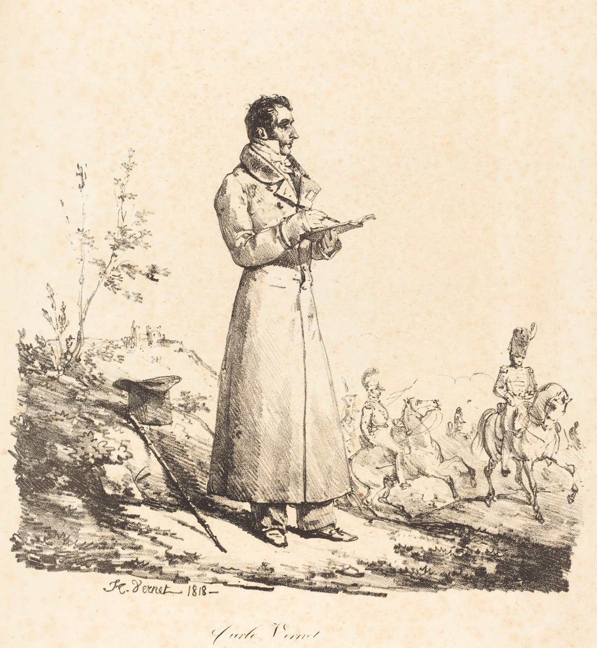 Carle Vernet, Completo de Emile Jean Horace Vernet