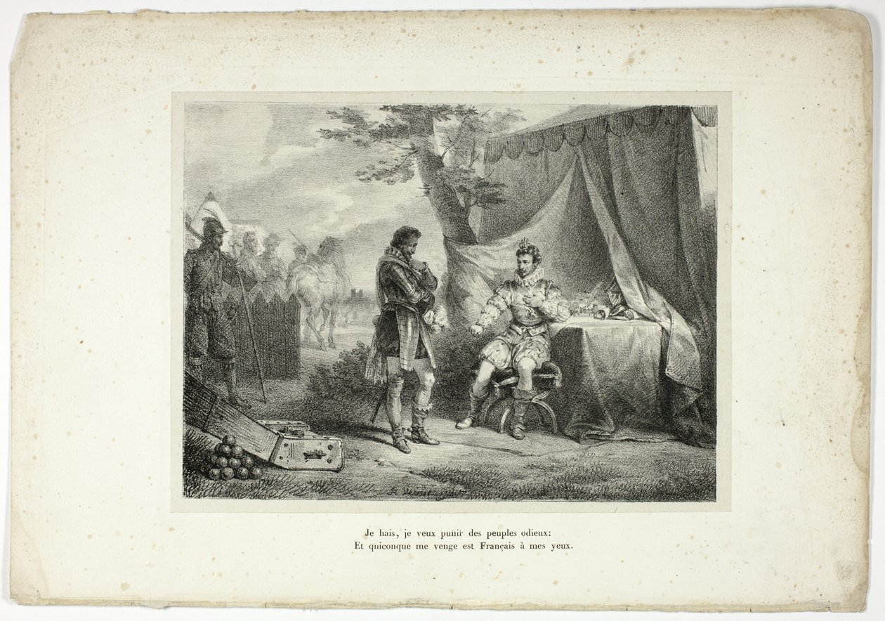 Odeio, quero punir pessoas odiosas... de Horace Vernet