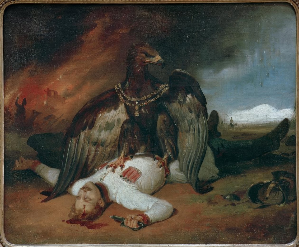 Prometeu polonês de Emile Jean Horace Vernet