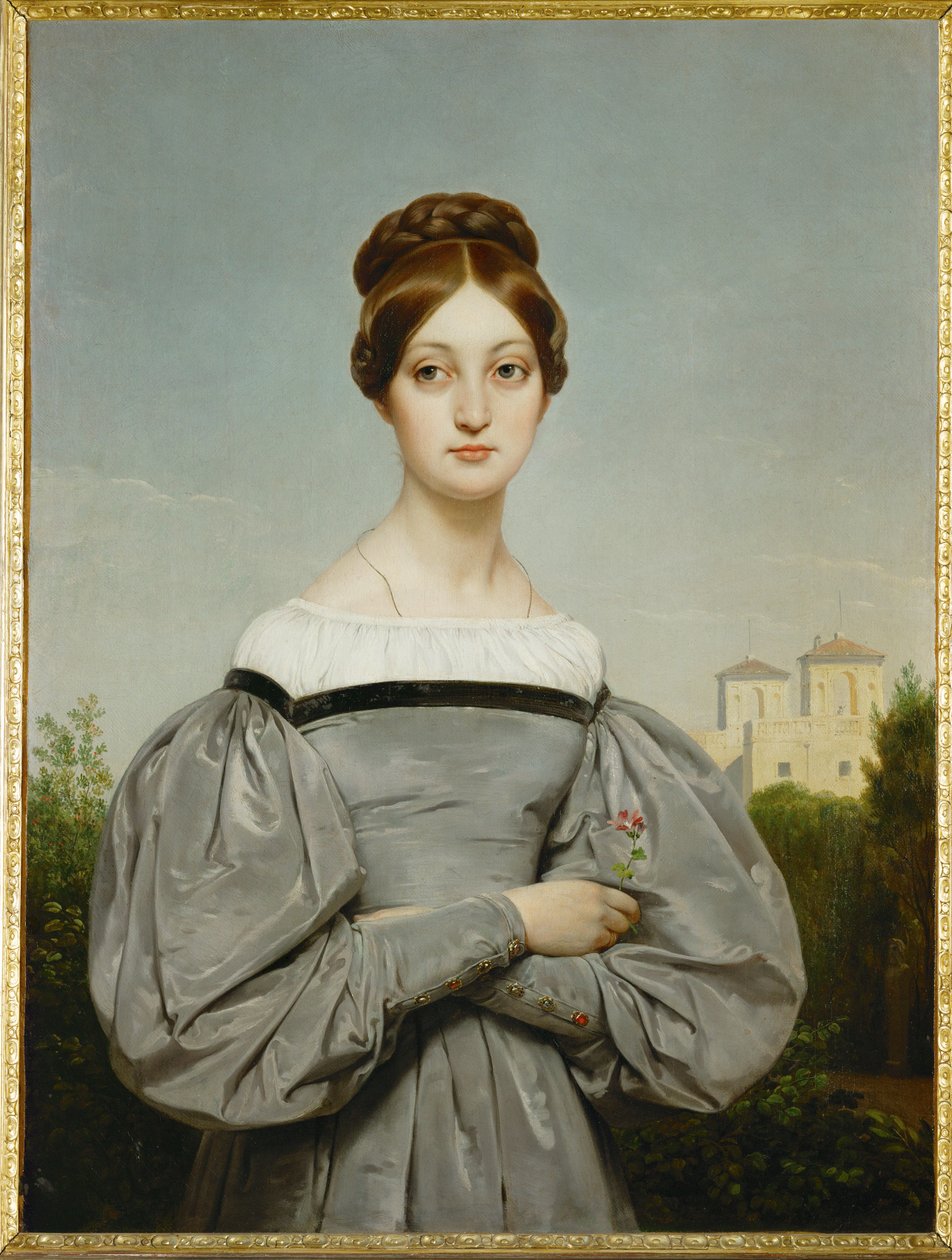 Louise Vernet, filha do artista ... de Horace Vernet
