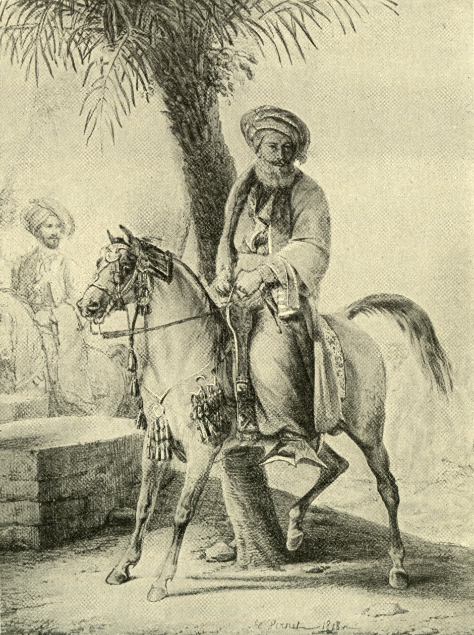 Muhammad Ali do Egito - de Emile Jean Horace Vernet