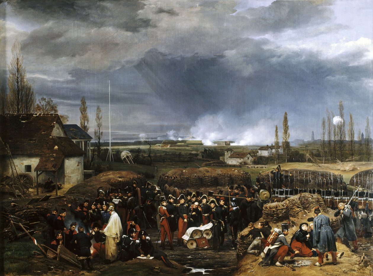 Cerco da Cidadela de Antuérpia, 22 de dezembro de 1832 de Horace Vernet