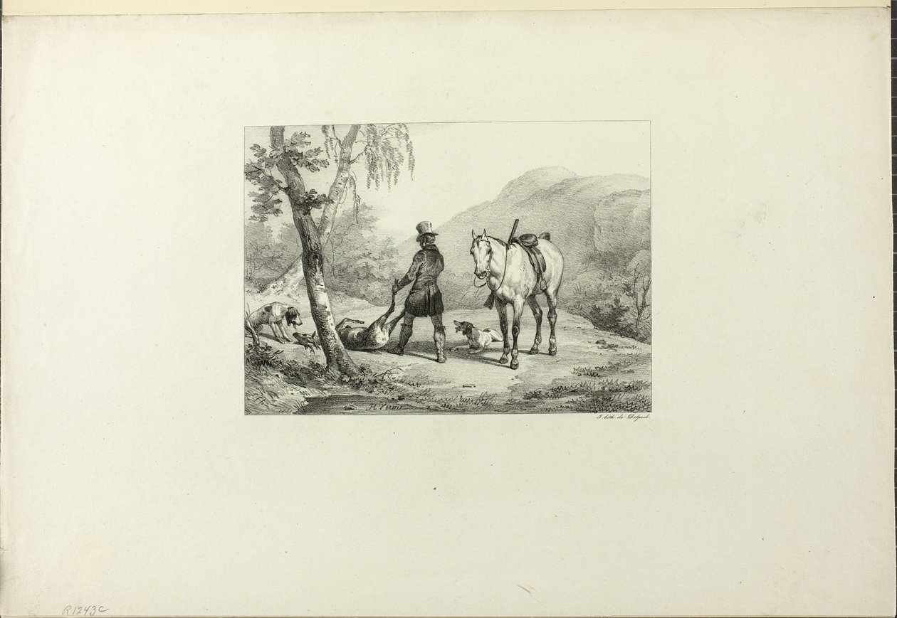 A Pedreira de Emile Jean Horace Vernet