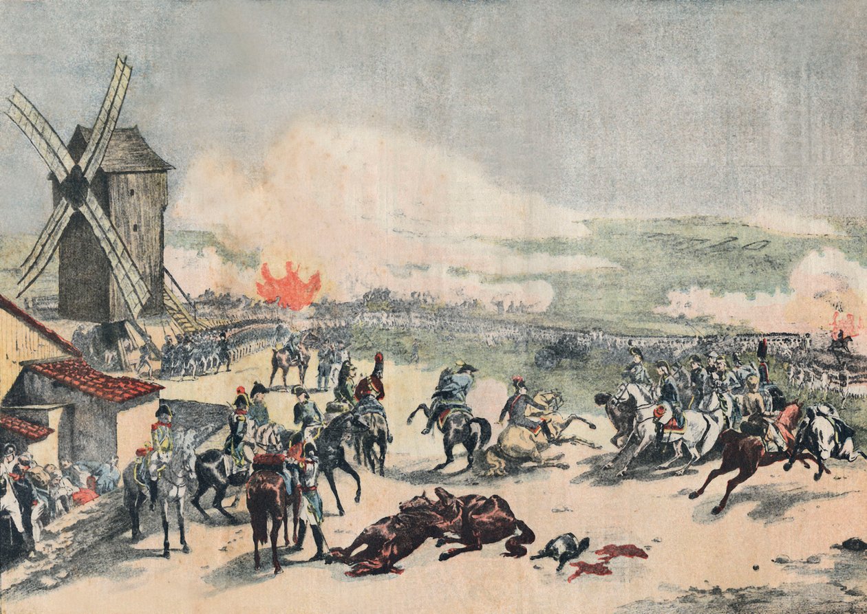 Valmy batalha em 20 de setembro de Emile Jean Horace Vernet