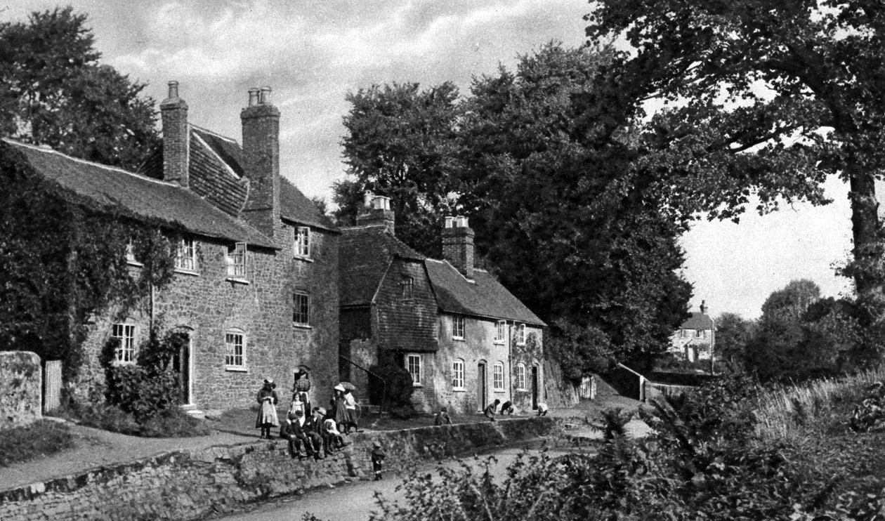 O Inn da cisne, Fittleworth, Sussex, c1922 de Horace Walter Nicholls