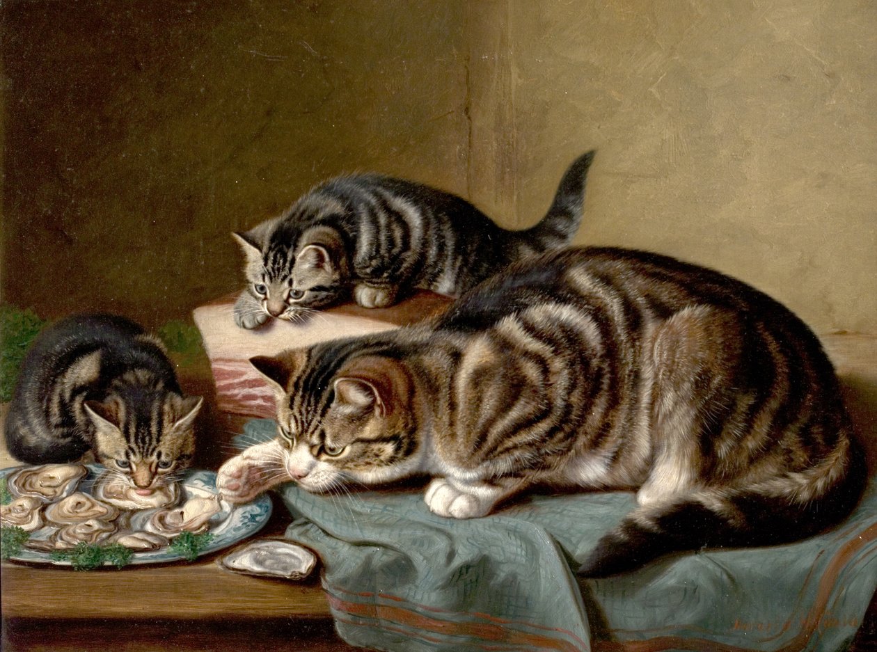Um jantar de ostras de Horatio Henry Couldery
