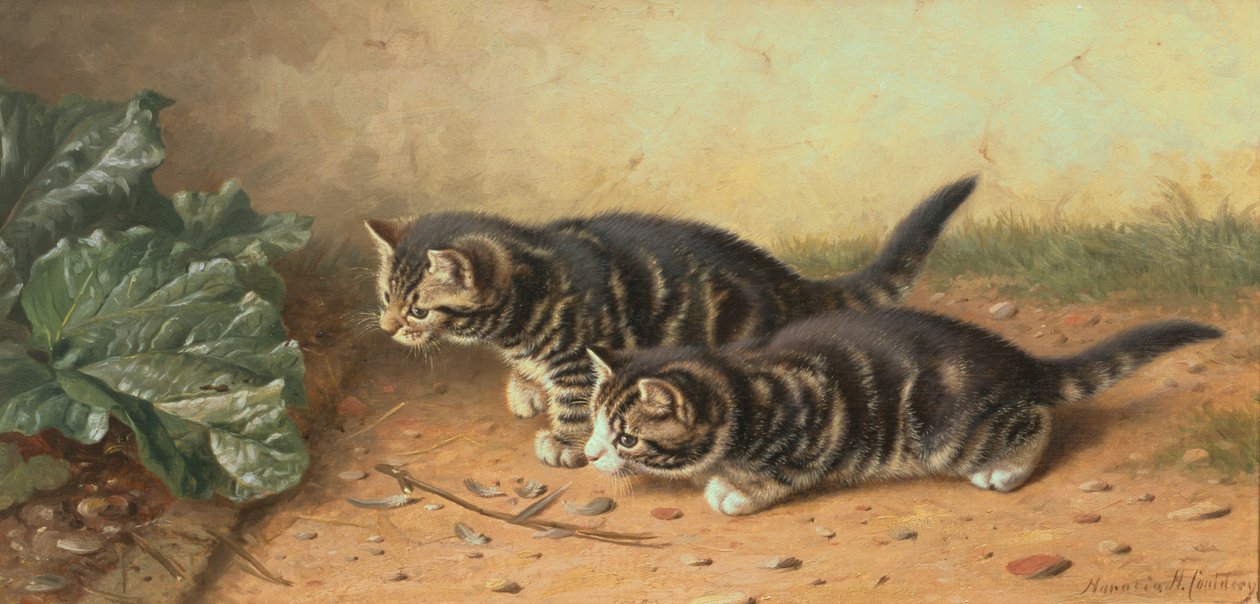 Encurralado (óleo sobre tela) de Horatio Henry Couldery