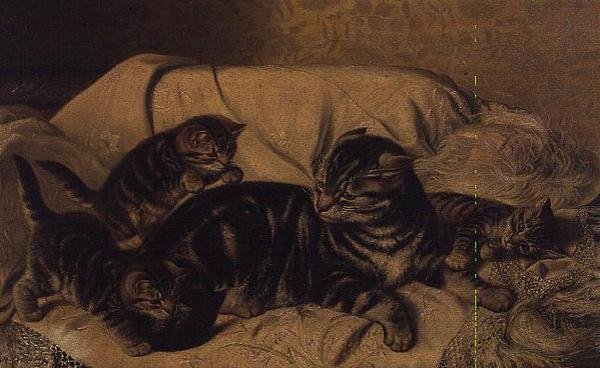 Brincar com a mãe de Horatio Henry Couldery
