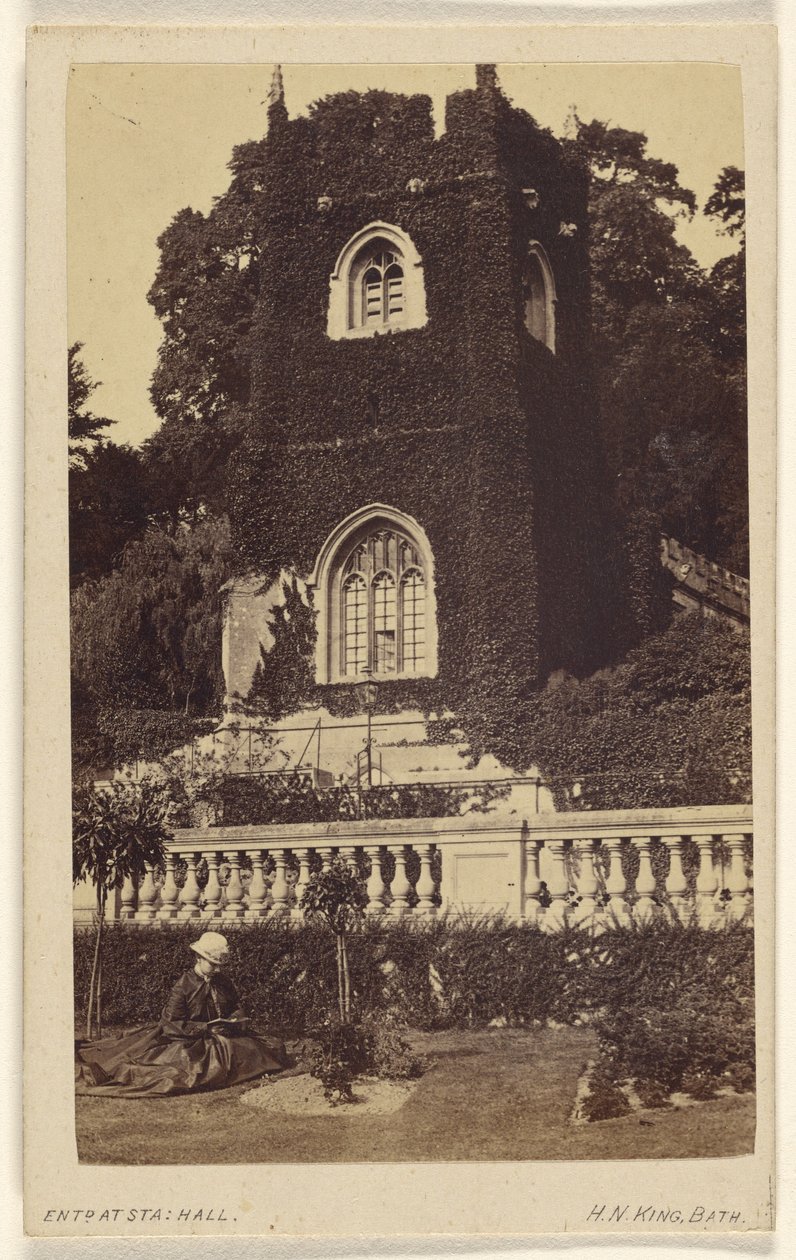 Antiga igreja perto de Bath - em Prior Park - onde Fielding escreveu Tom Jones. de Horatio Nelson King