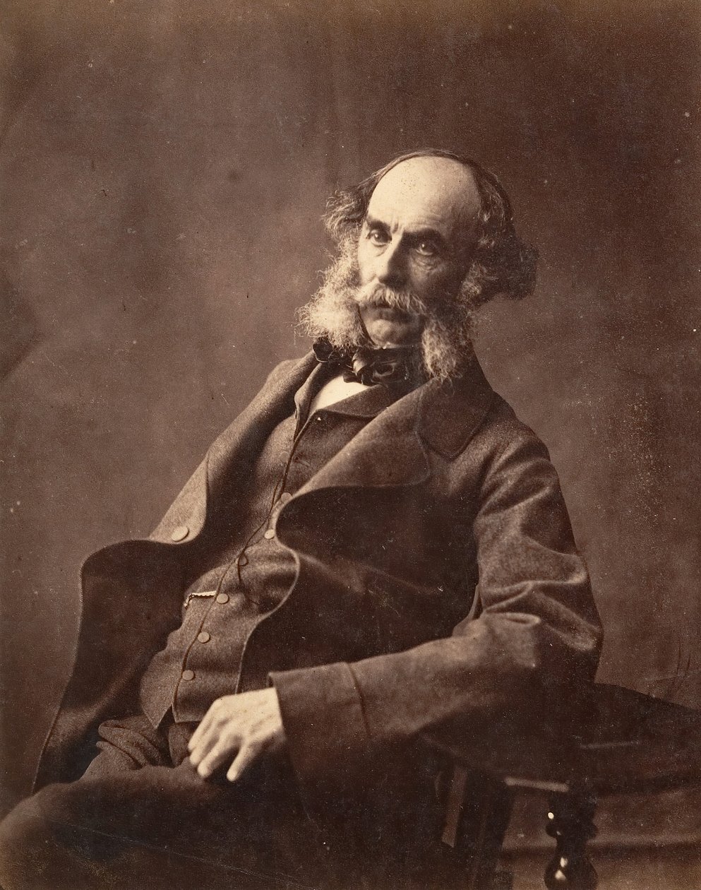Retrato de um cavalheiro sentado, ca. 1856-59. de Horatio Ross
