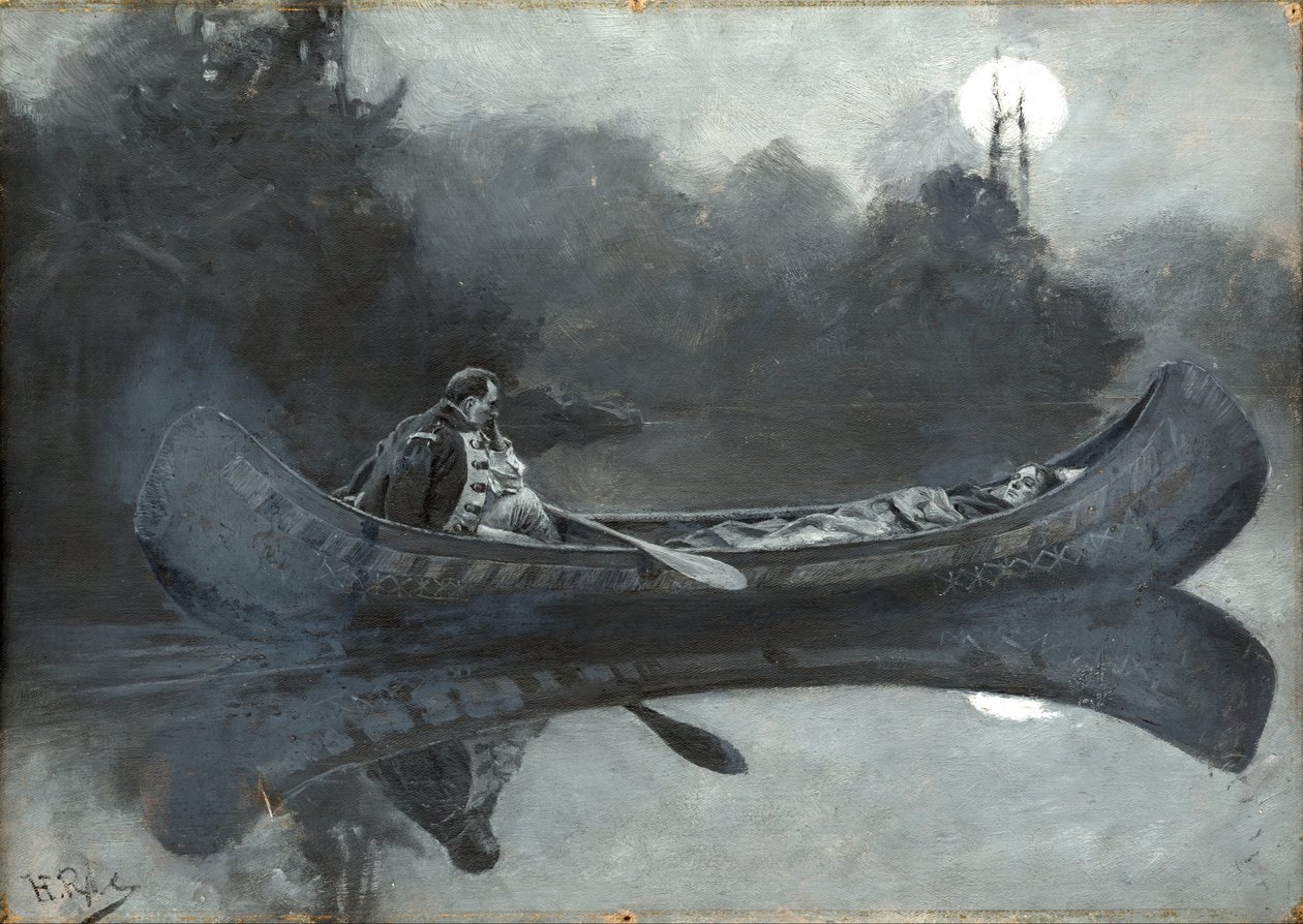 O meu ódio por ele parecia subitamente ter tomado para si asas Um Inimigo Ferido de Howard Pyle