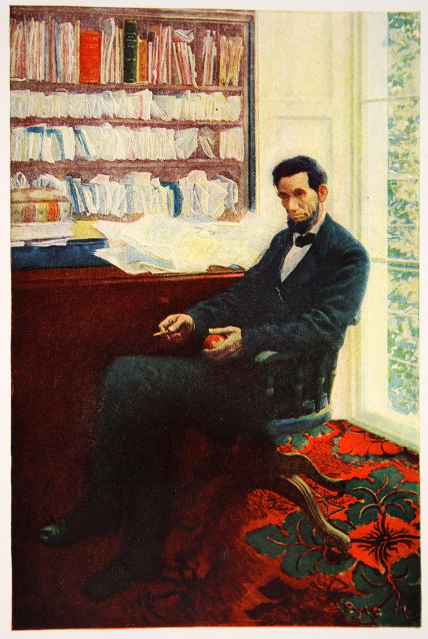 Retrato de Abraham Lincoln de Howard Pyle