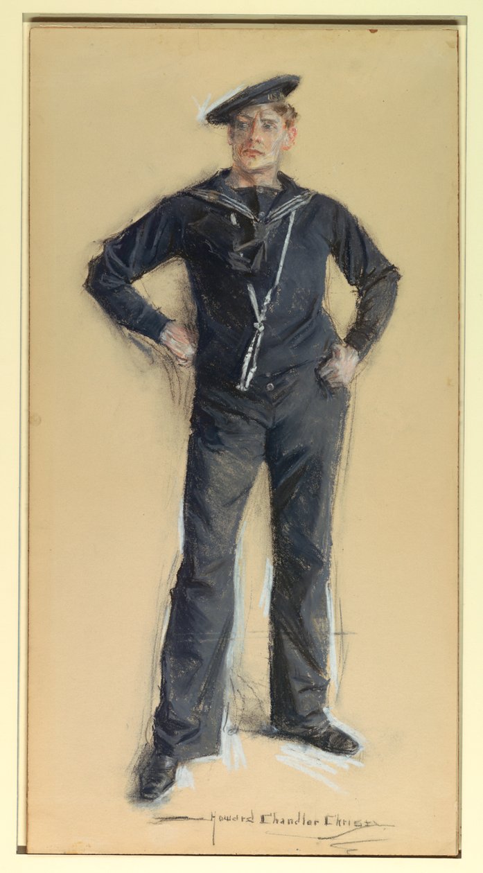 A Jack Tar (Guerra Hispano-Americana) de Howard Chandler Christy