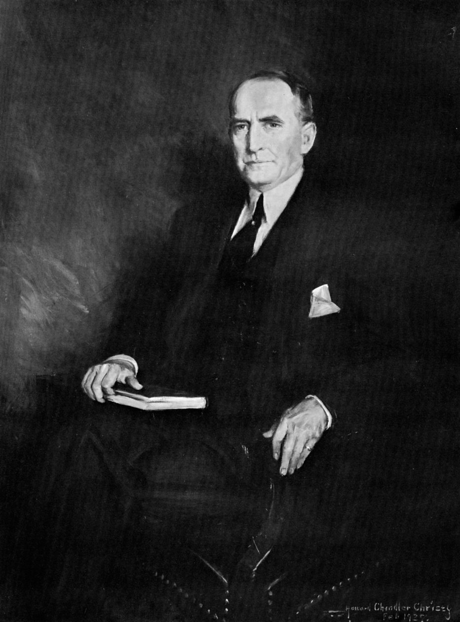 William Brockman Bankhead, Presidente da Câmara dos Deputados, c1937. de Howard Chandler Christy