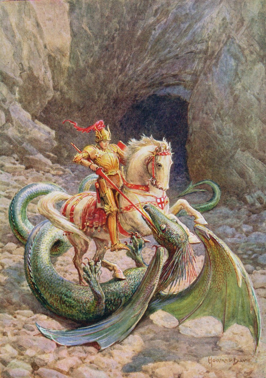 O dragão... caiu na terra morto, de 