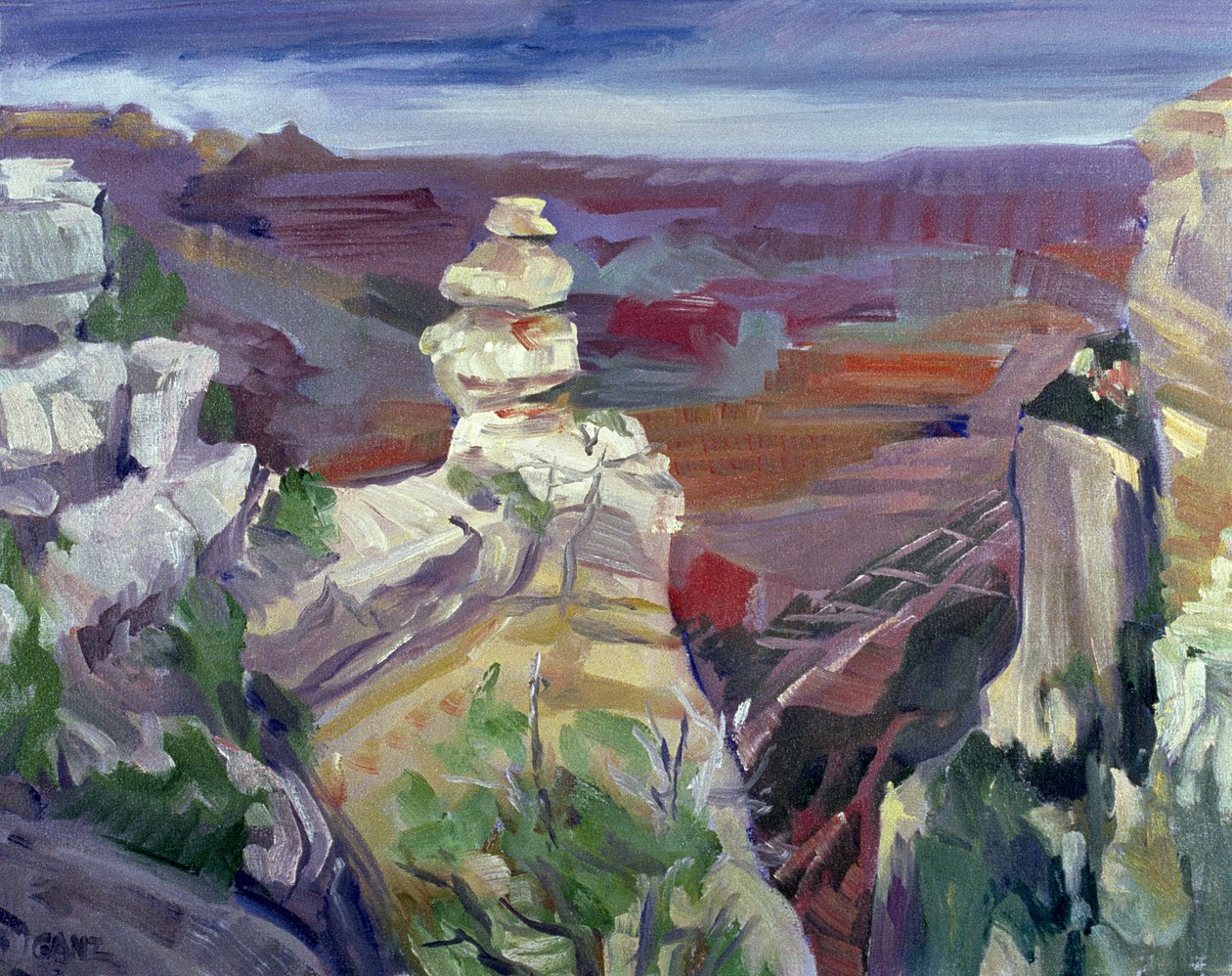 Famoso Rock, Grand Canyon, 2000 de Howard Ganz