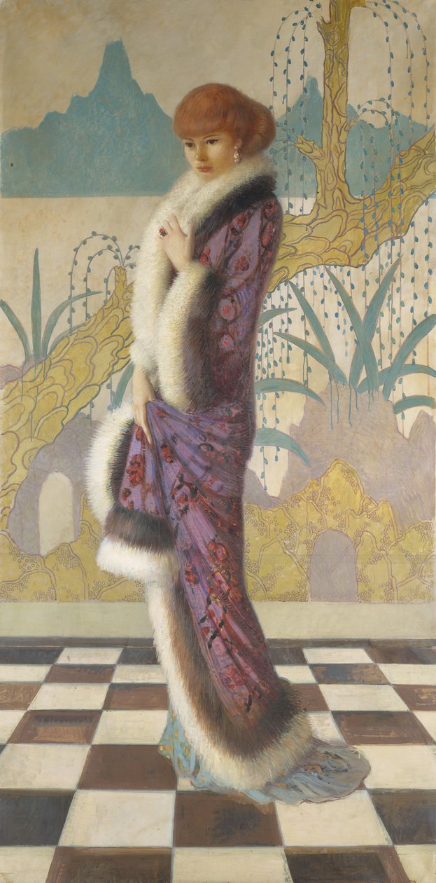 Sra. Ethel Cushing, ca. 1912-14. de Howard Gardiner Cushing