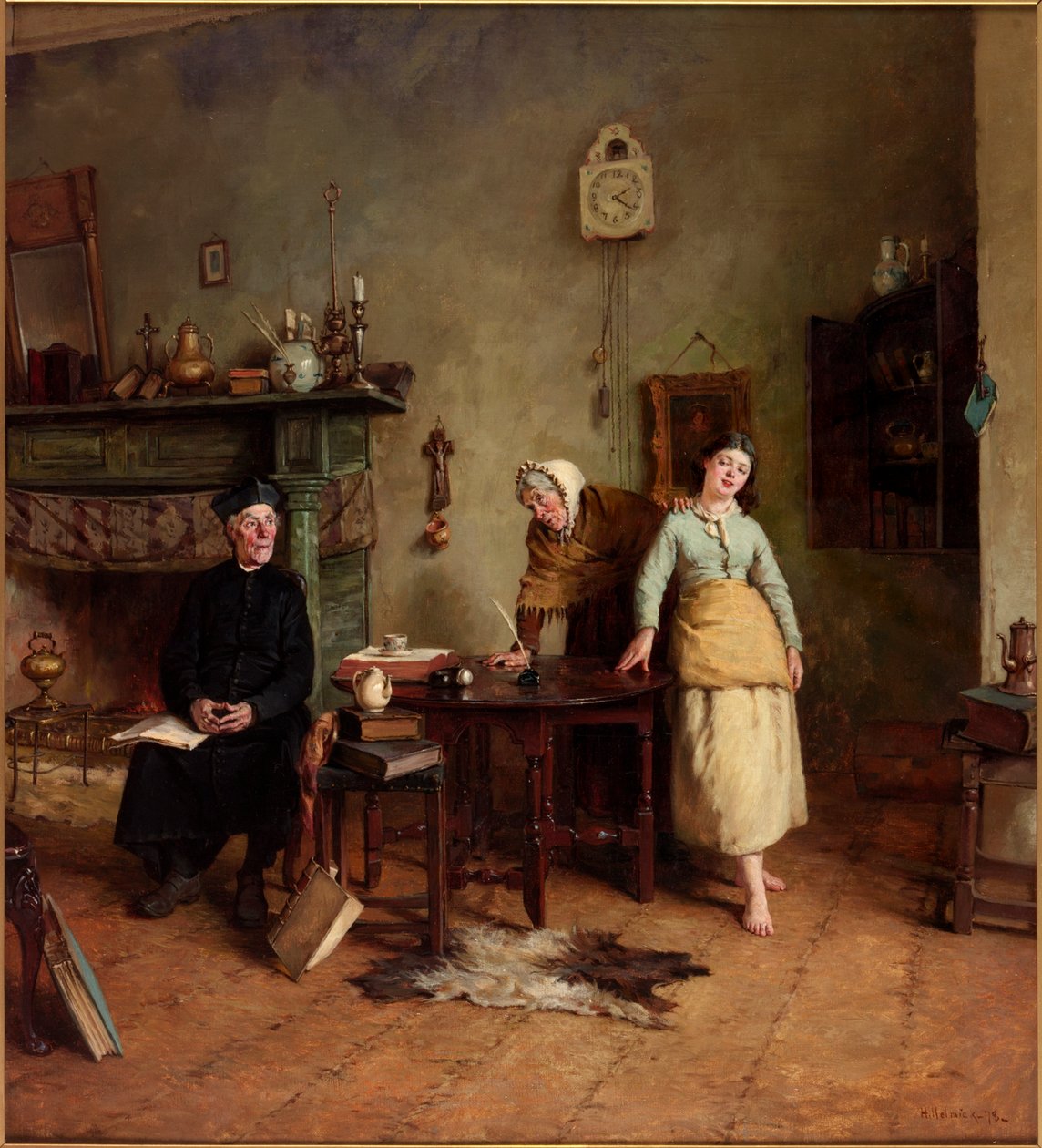 A filha rebelde, 1878 de Howard Helmick