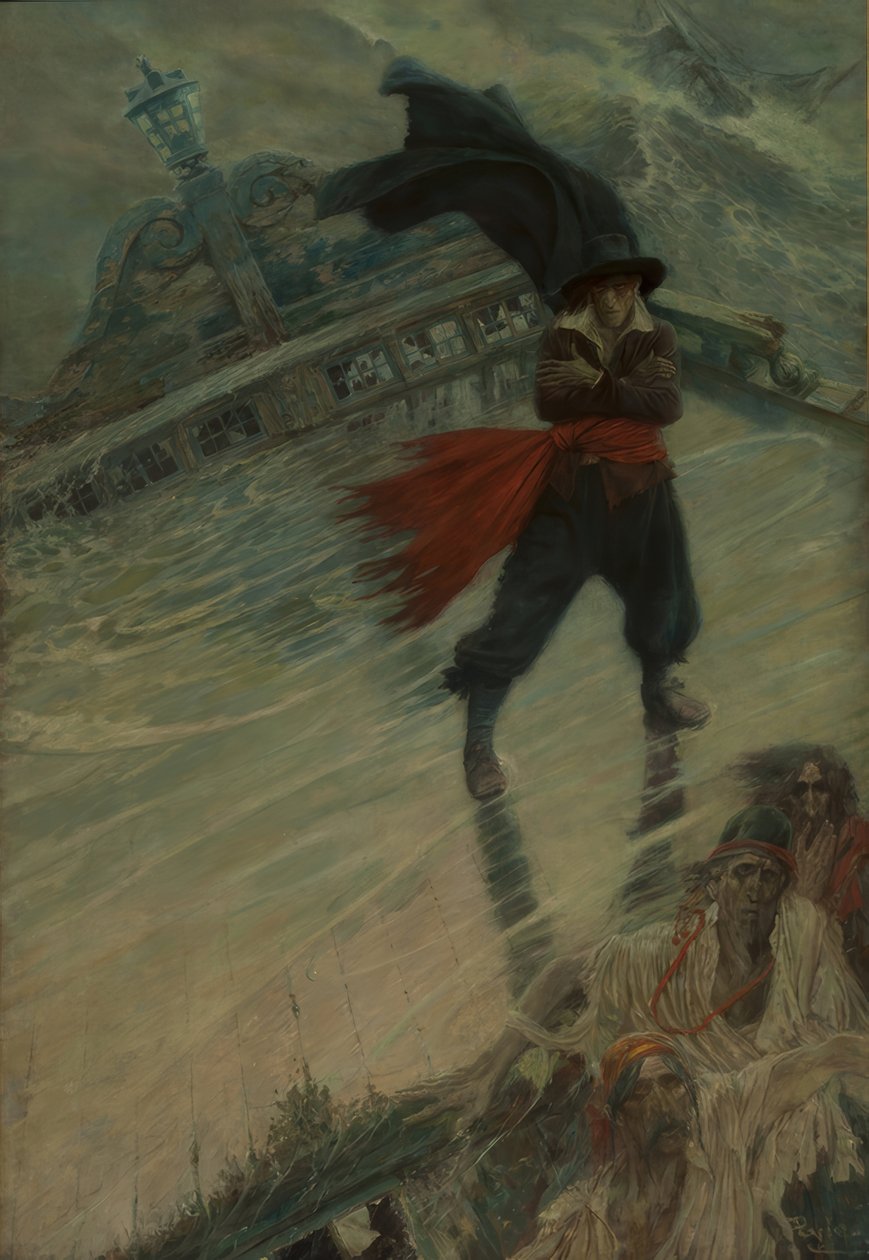 O Holandês Voador de Howard Pyle