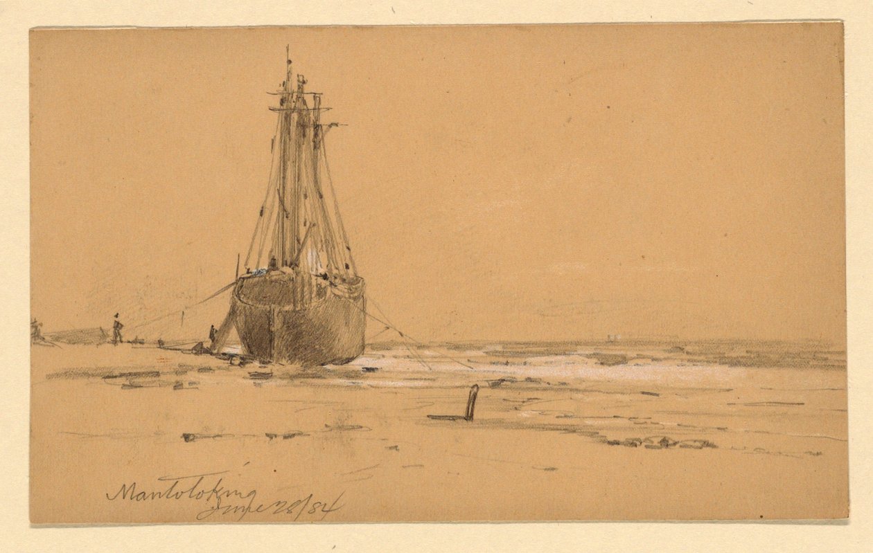 À beira-mar em Mantoloking de Howard Russell Butler