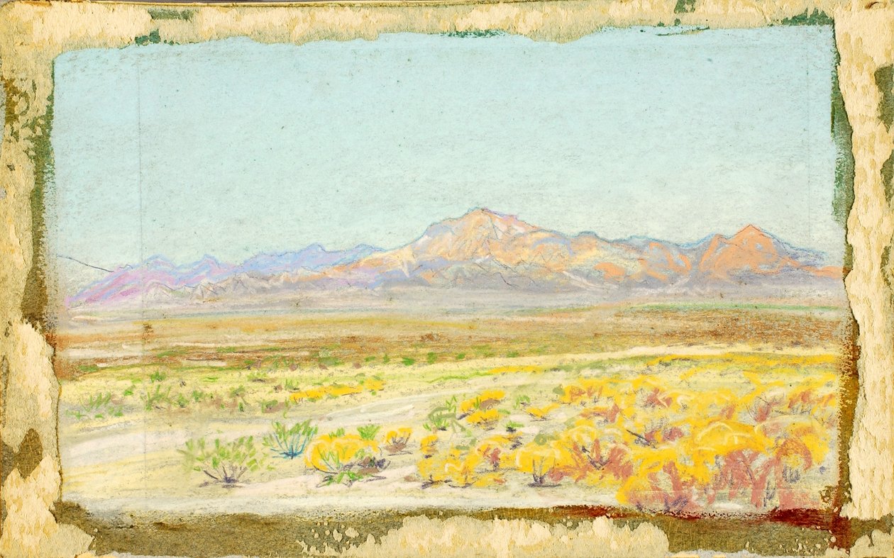 Paisagem do deserto (#69) de Howard Russell Butler