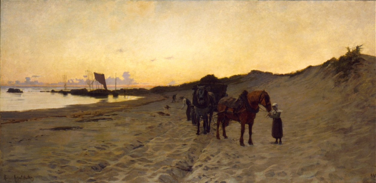 Os apanhadores de algas de Howard Russell Butler