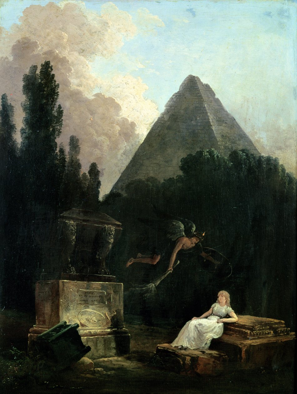 Espírito do túmulo de Hubert Robert