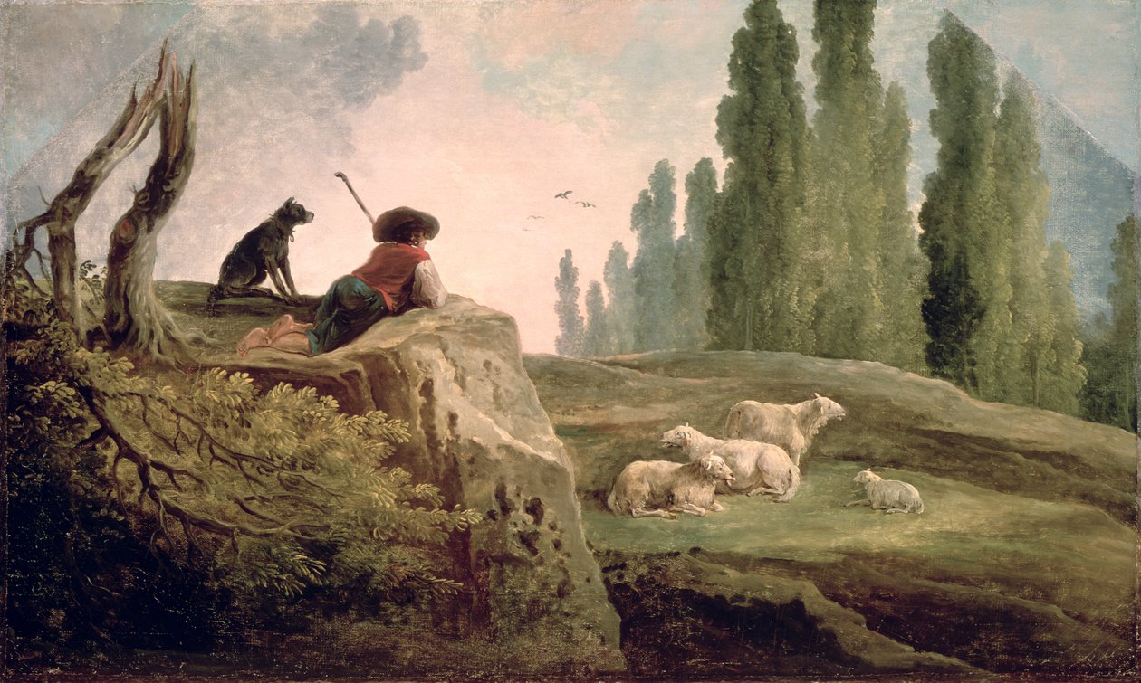 O pastor de Hubert Robert