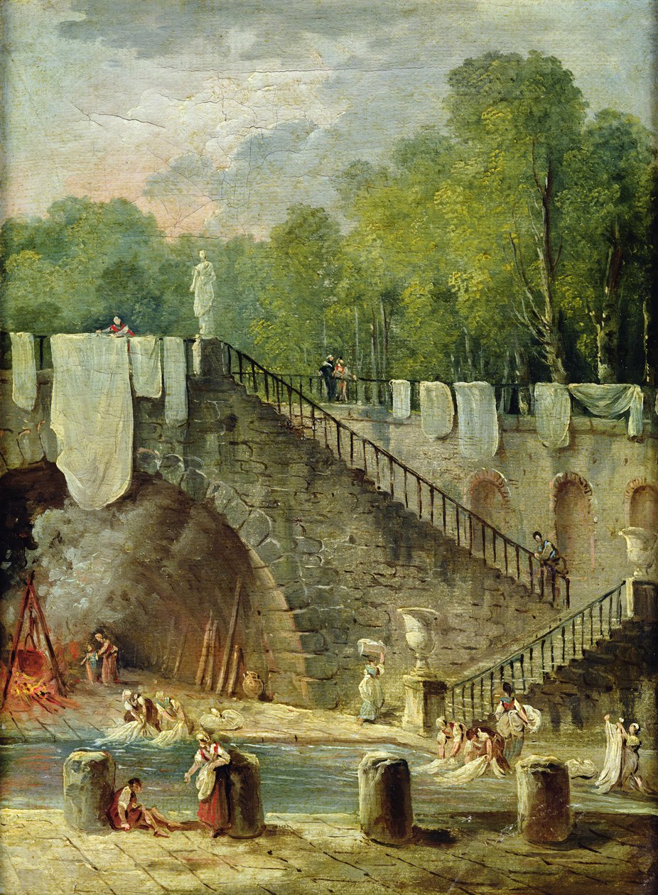 As lavadeiras de Hubert Robert