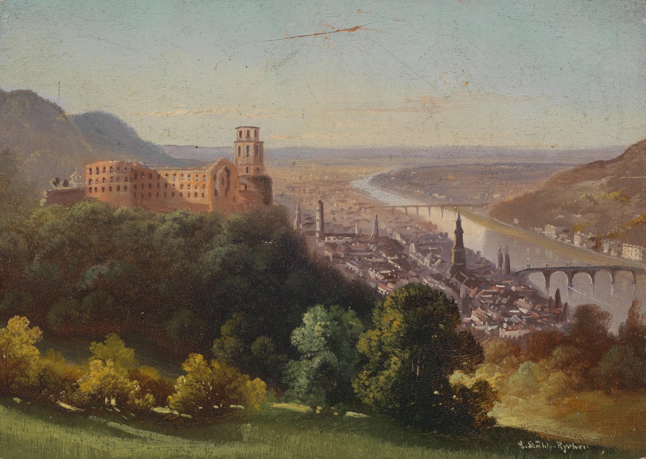 Vista, de, heidelberg de Hubert Sattler