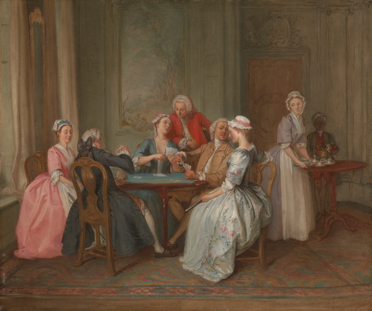 Um jogo de Quadrilha de Hubert Francois Gravelot