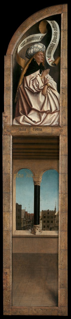 Sibila eritreia, do exterior da ala esquerda do Altar de Gand de Hubert & Jan van (1390 1441) Eyck