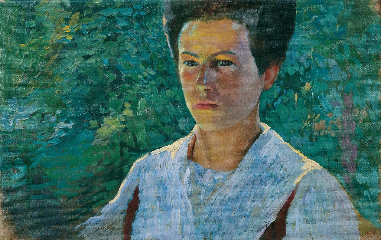 Retrato de uma rapariga de Hubert Landa