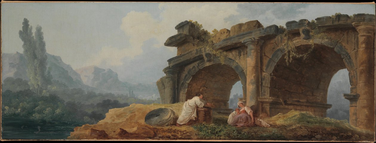 Arcos em ruínas de Hubert Robert
