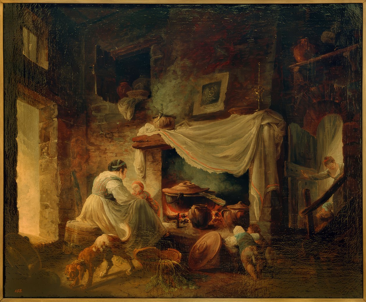 cozinha italiana de Hubert Robert