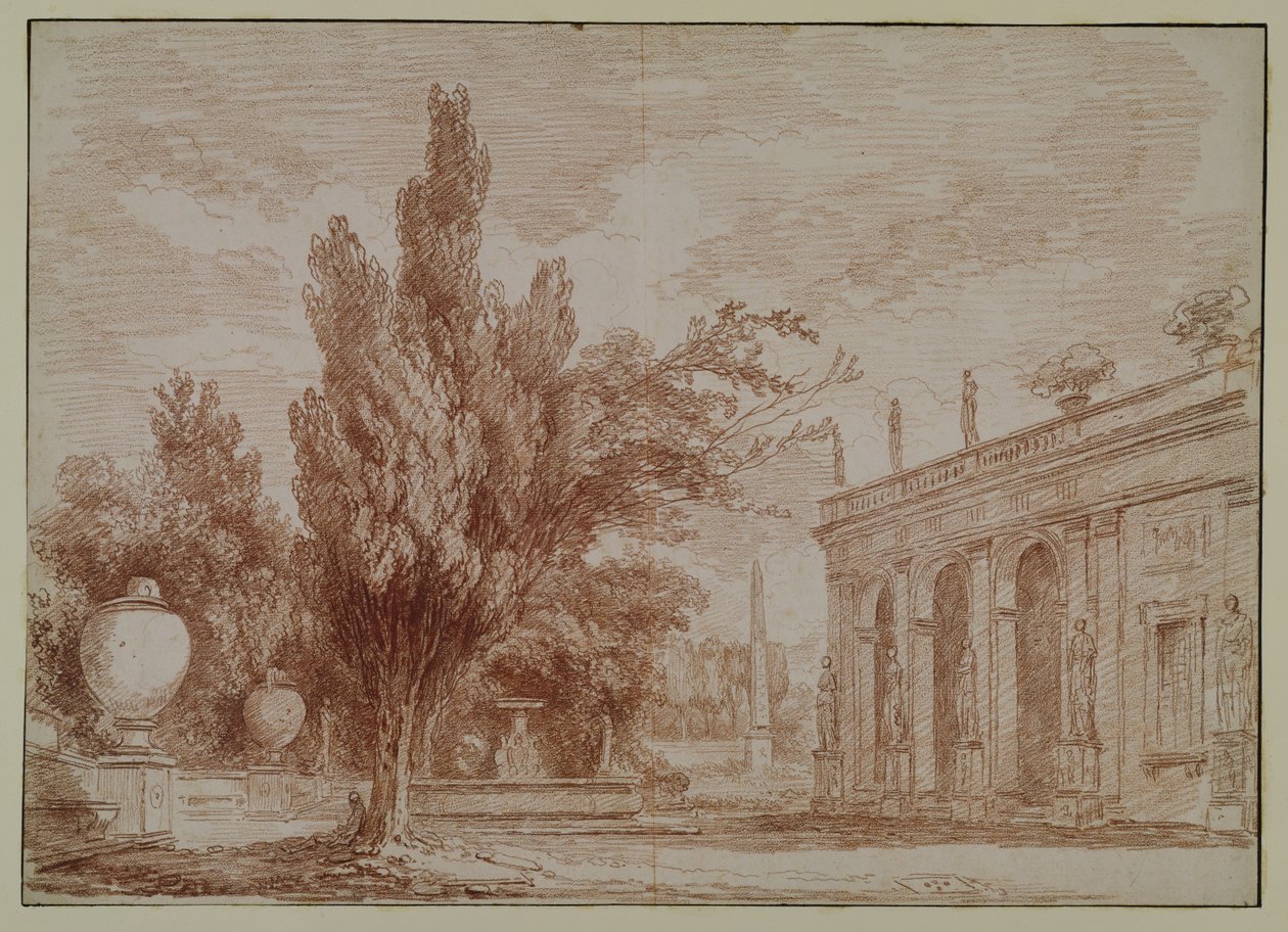 Jardim Italiano de Hubert Robert