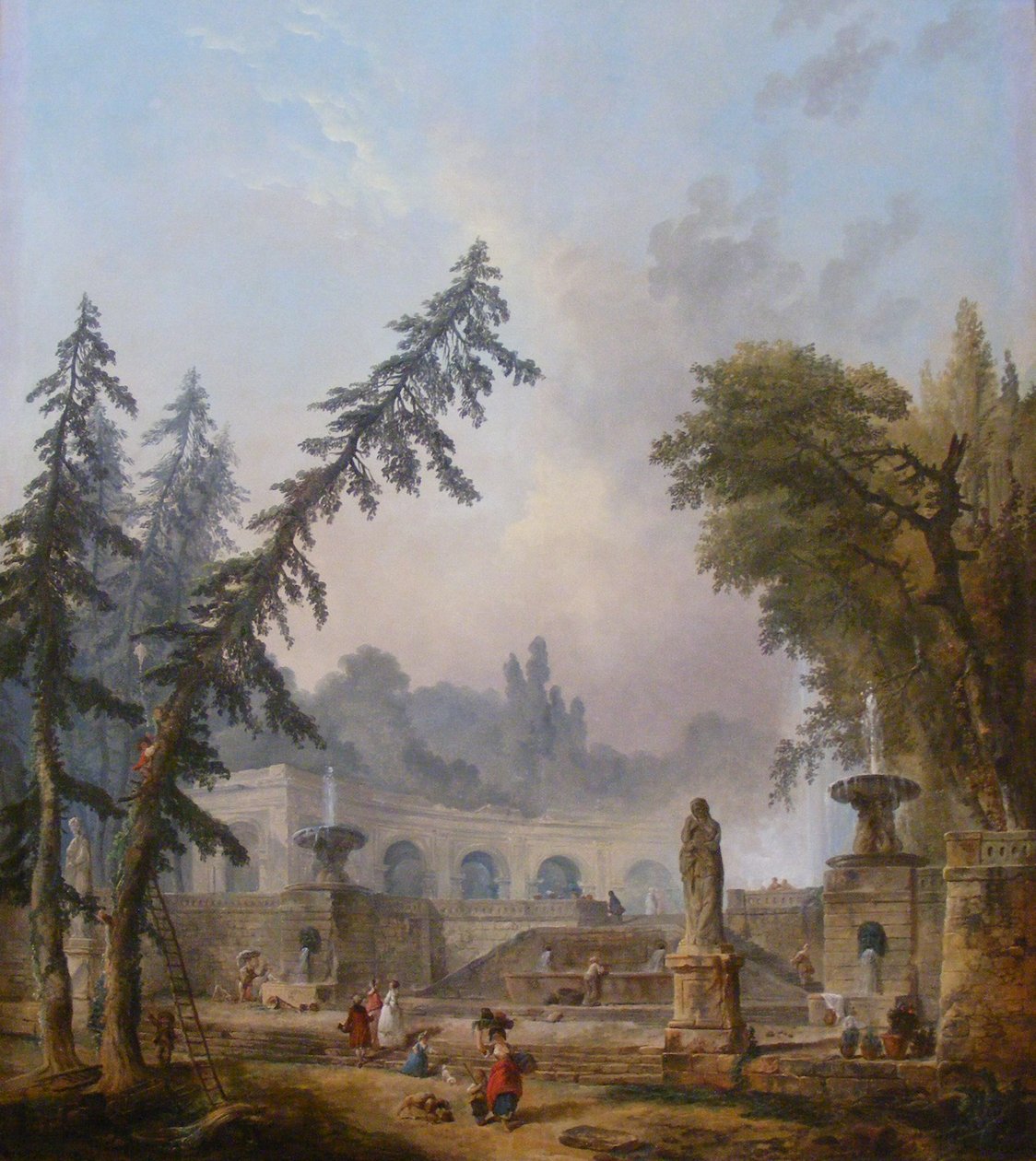 Paisagem de Hubert Robert