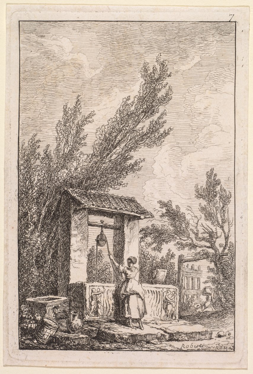 As Noites de Roma: O Poço de Hubert Robert