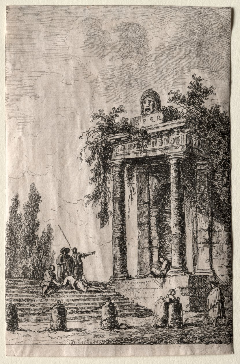As Noites de Roma: As Escadas de Hubert Robert