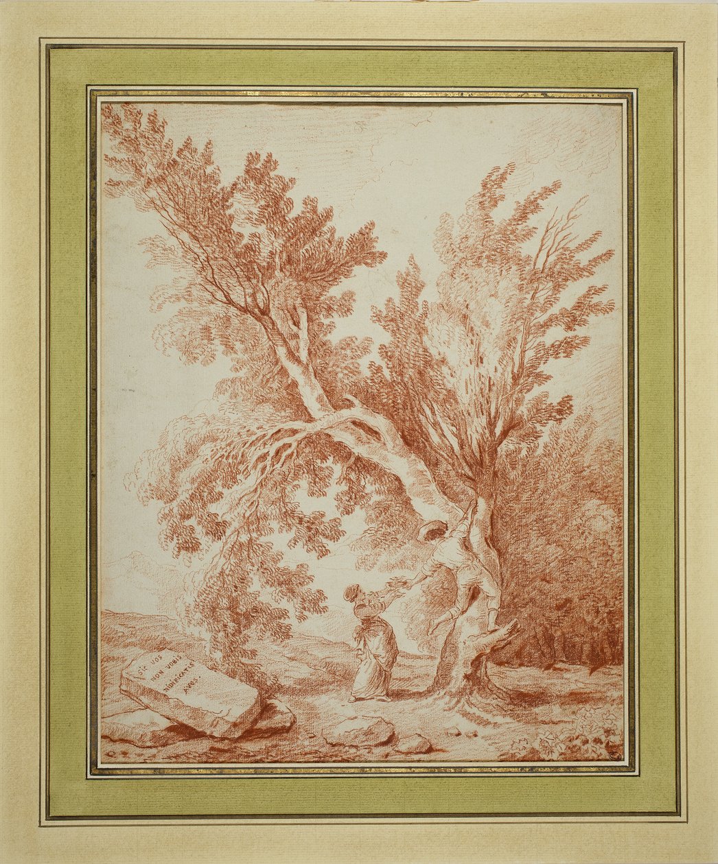 O ladrão de ninhos de Hubert Robert