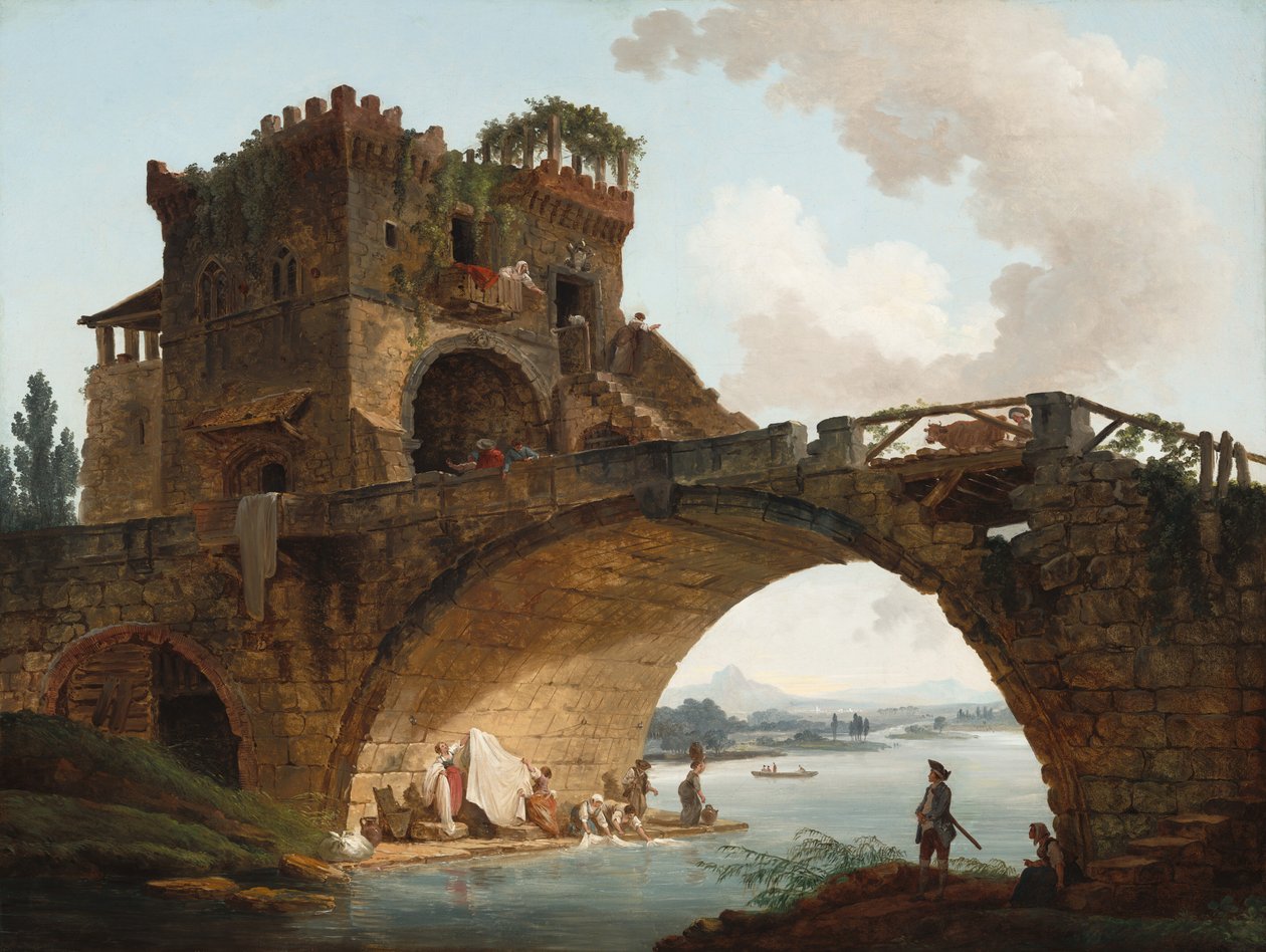 The Ponte Salario de Hubert Robert