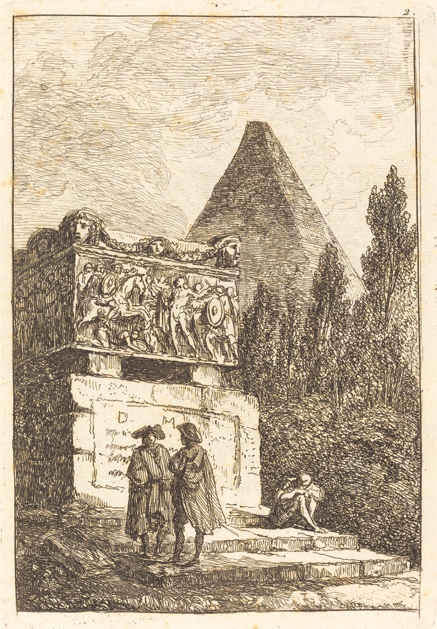 O Sarcófago de Hubert Robert